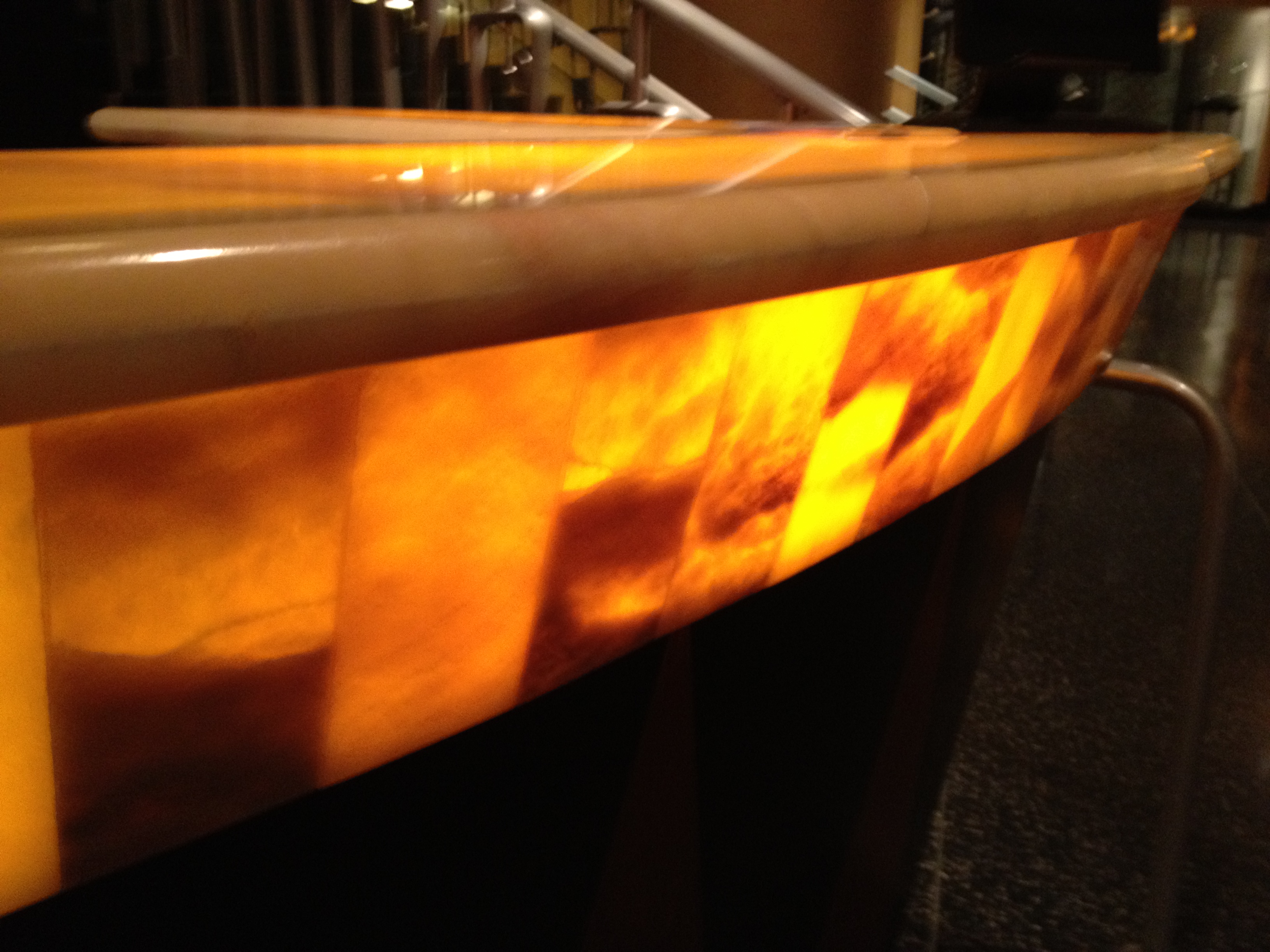 Hinterleuchteter Onyx · onyx-countertop 2 · Fotoarchiv Itamar.us