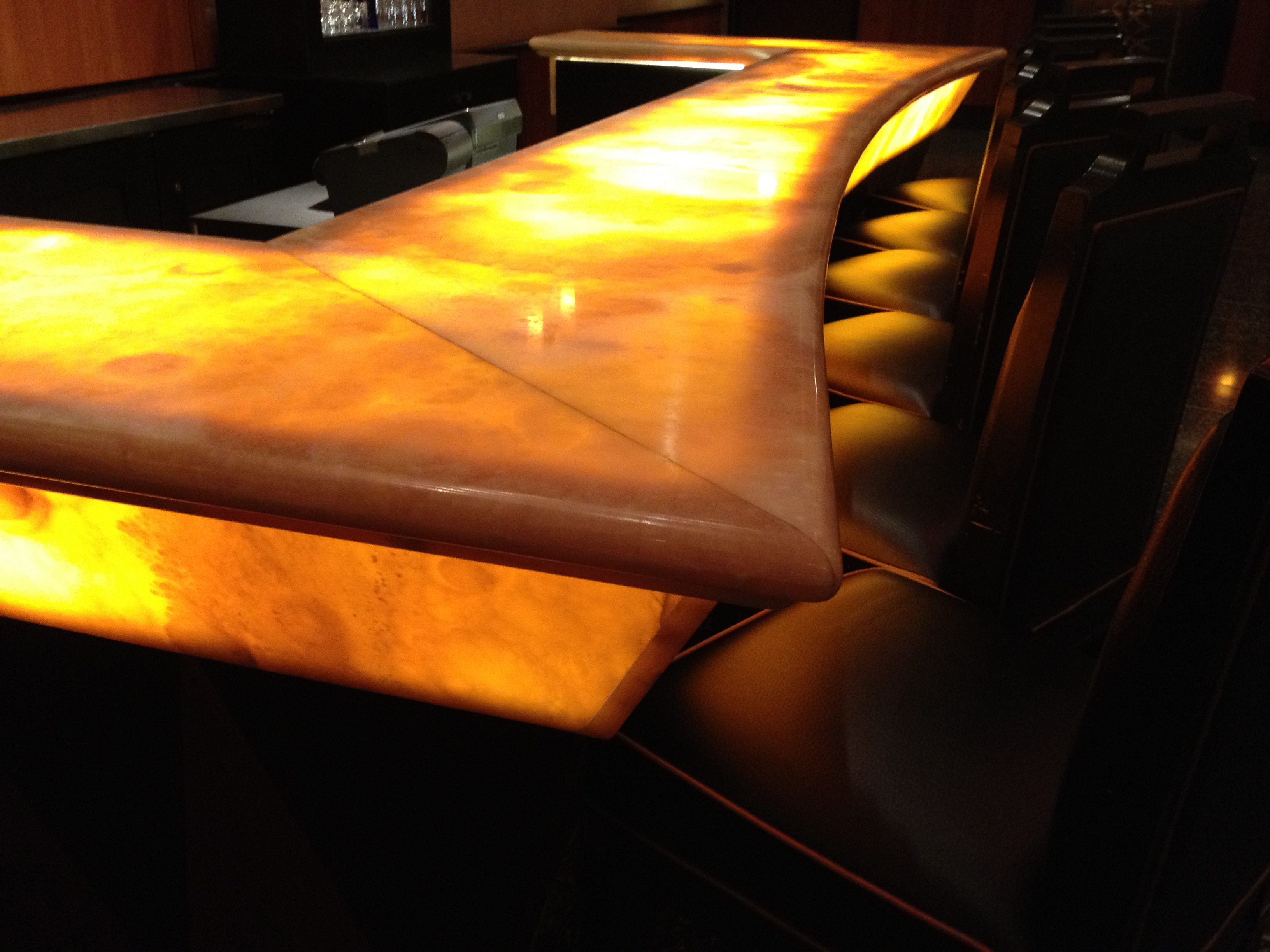 Hinterleuchteter Onyx · onyx-countertop · Fotoarchiv Itamar.us