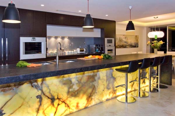 Hinterleuchteter Onyx · onyx-countertop 7 · Fotoarchiv Itamar.us