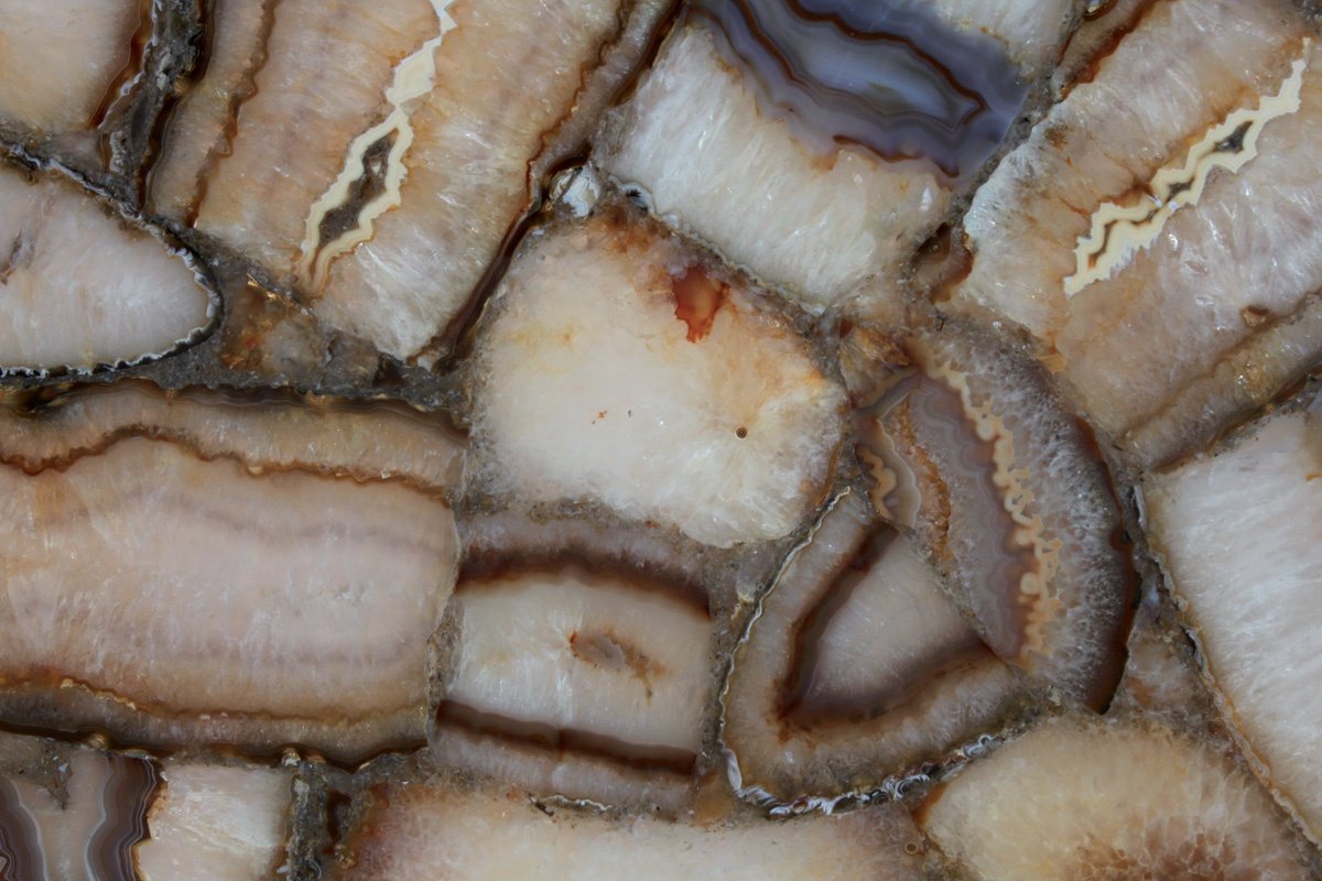 Archivio fotografico Marmi di Carrara · Crystal Agate Red